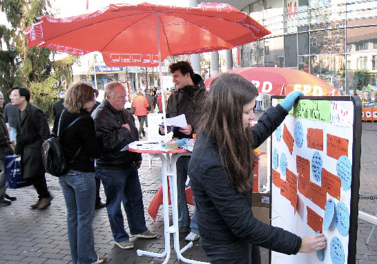 Infostand_Mindestlohn